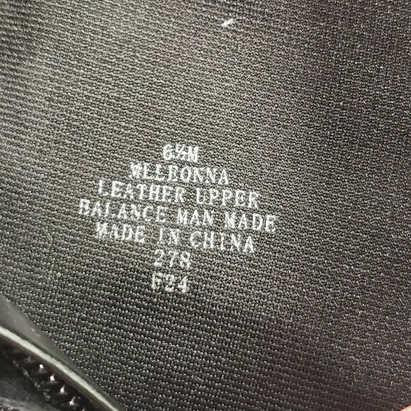 Marc Fisher LTD Leonna Pointed Toe Bootie black leather boot size 6.5 - Picture 7 of 7